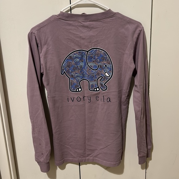 Ivory Ella Women’s Purple Long Sleeve - Picture 2 of 4